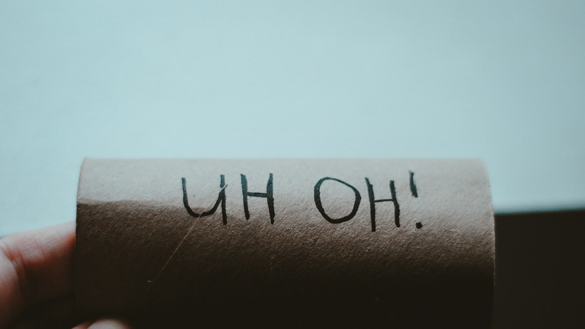 Uh oh! The panic buying is still unfortunately a thing here in the UK. A lack of certain foods and toilet roll is still prevalent.